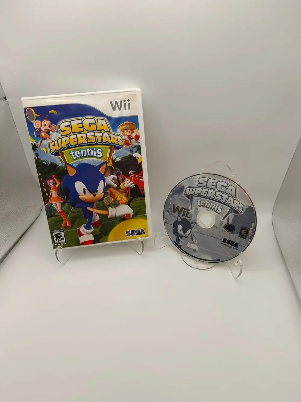 Sega Superstars Tennis (Nintendo Wii) CIB Complete Tested